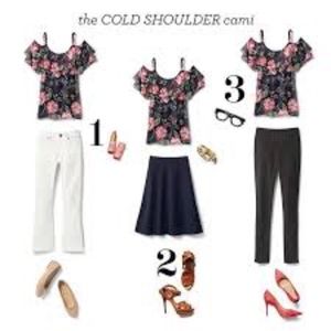 Cold Shoulder Cami Top